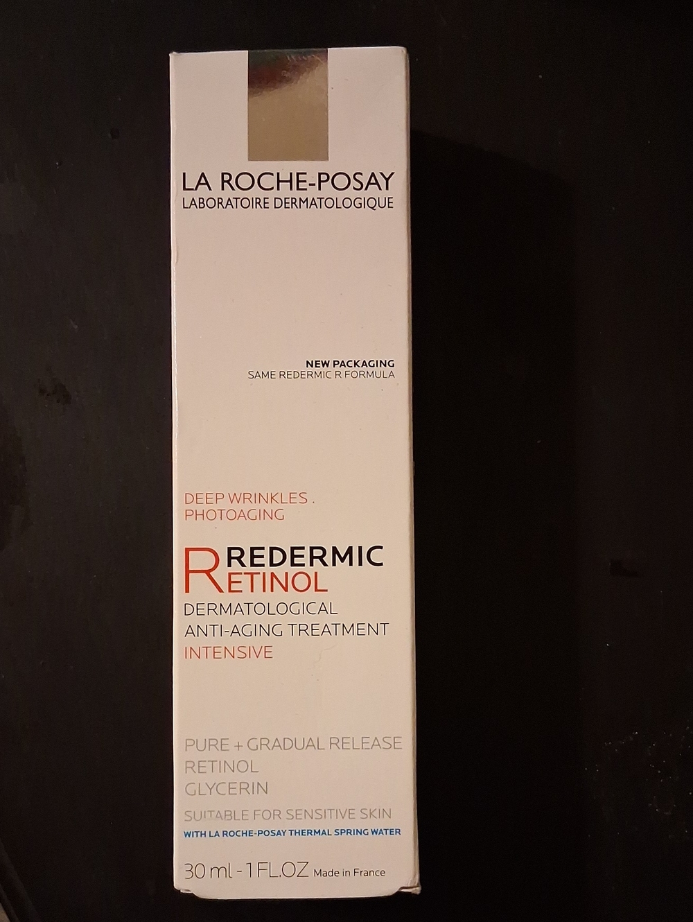 BNIB LA ROCHE POSAY Redermic Retinol Intensive ANTI AGING TREATMENT 1 OZ